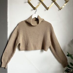 Wilfred Montpellier Merino Wool Waist Turtleneck